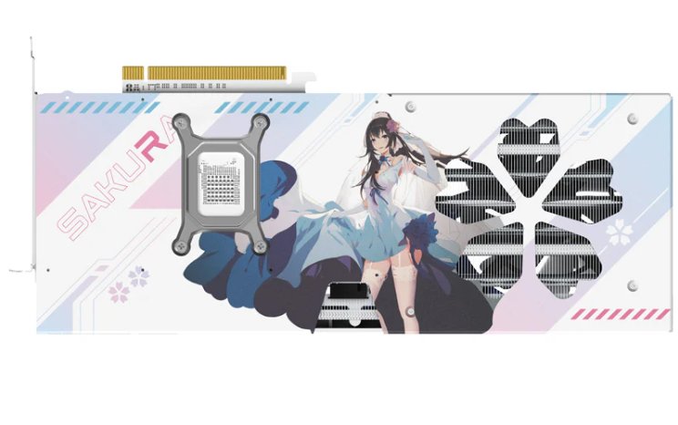 Yeston Sakura RTX 5080 assembled